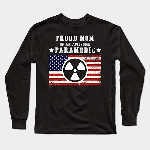 Proud Mom Of An Awesome Rach Tech Long Sleeve T-Shirt by Hound mom